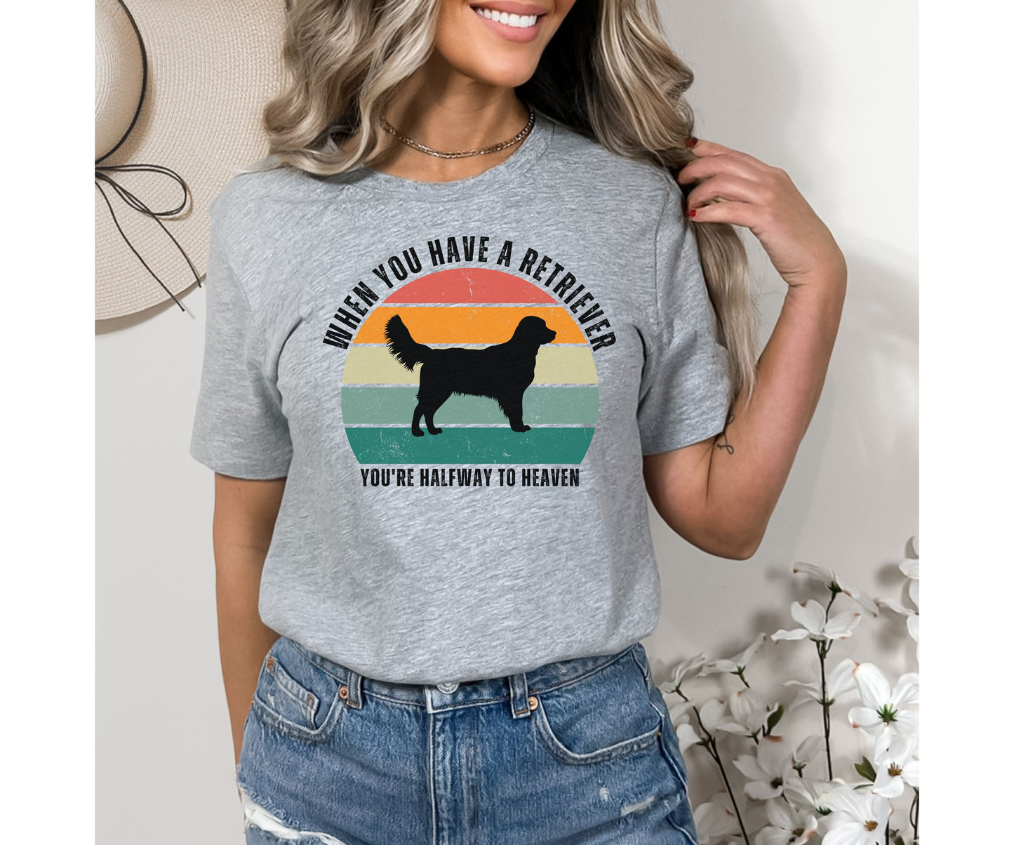 Retriever T-shirt, Retriever Vintage Shirt