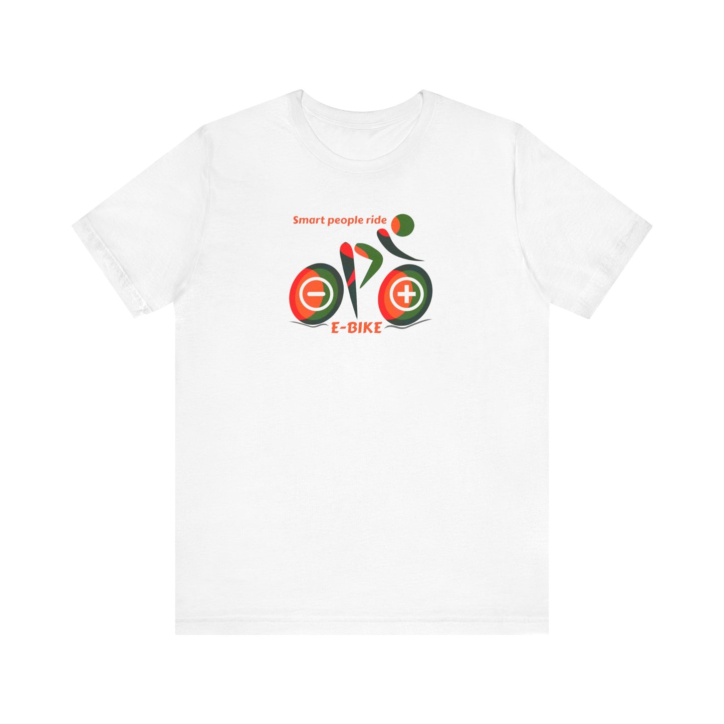 Bike T-Shirt, Smart People Ride E-Bike, E-Bike T-Shirt