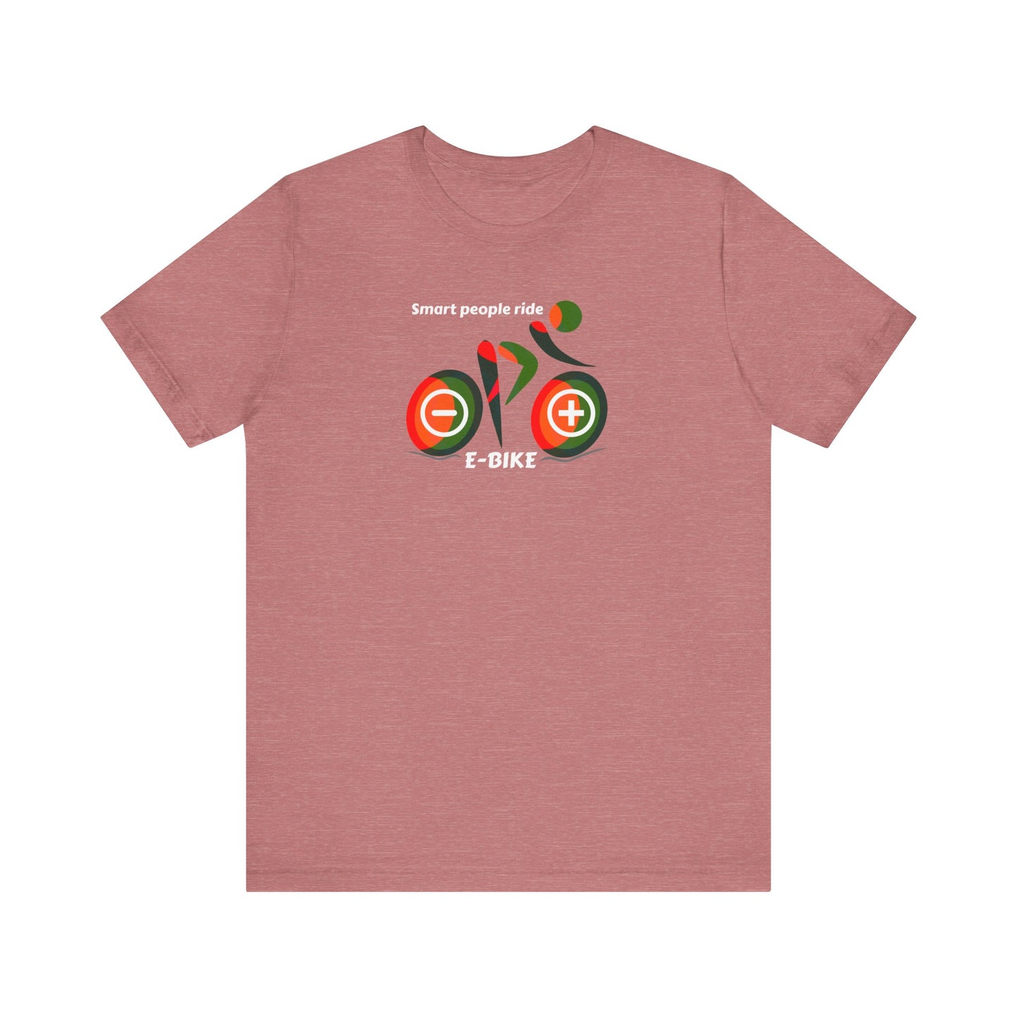 Bike T-Shirt, Smart People Ride E-Bike, E-Bike T-Shirt