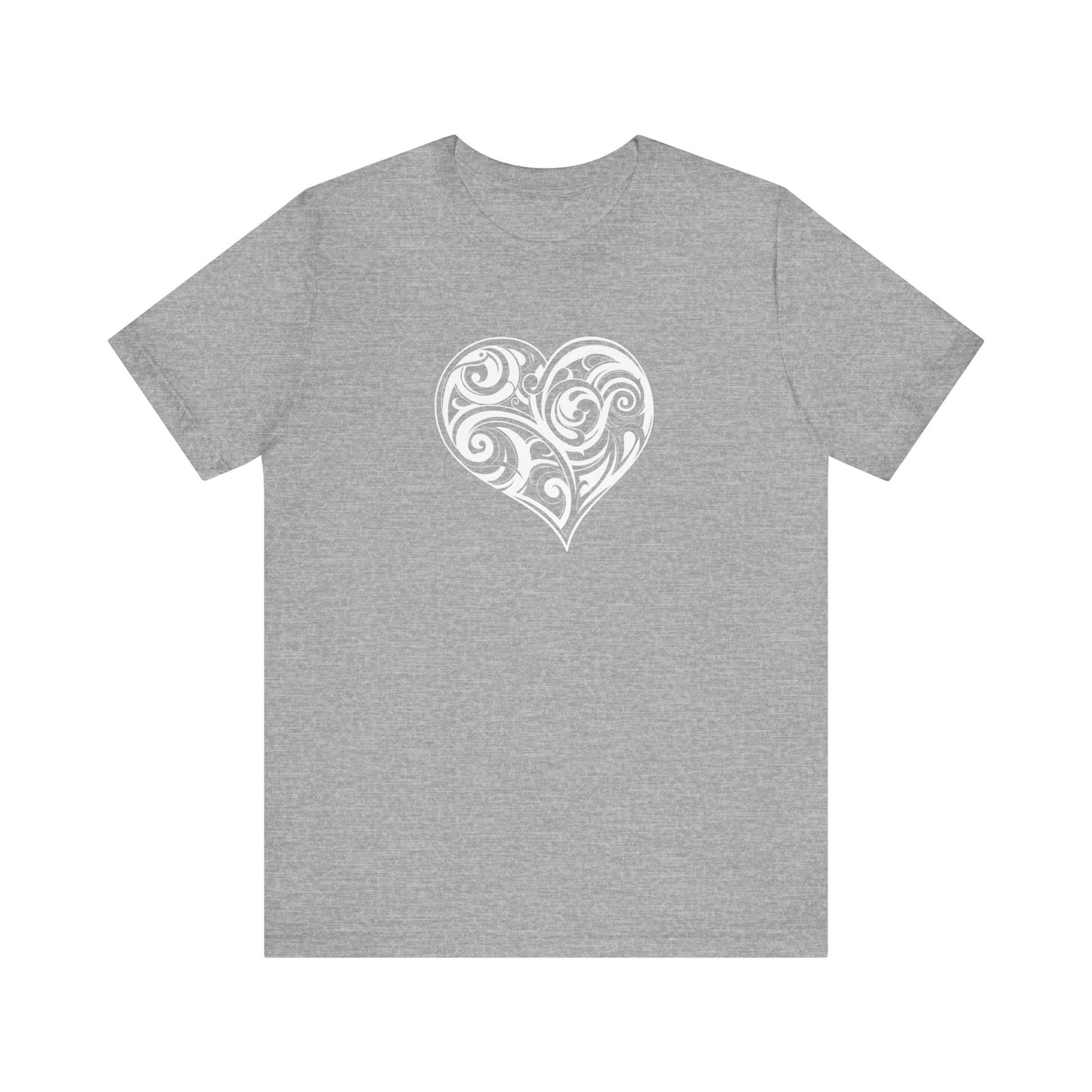 Valentine’s Day or Birthday T-Shirt, Folk Motive Shirt