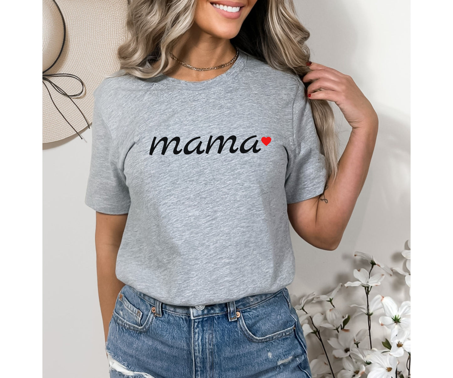 Mother’s Day T-Shirt, Mama T-Shirt, Love Mama Shirt, Mama Gift