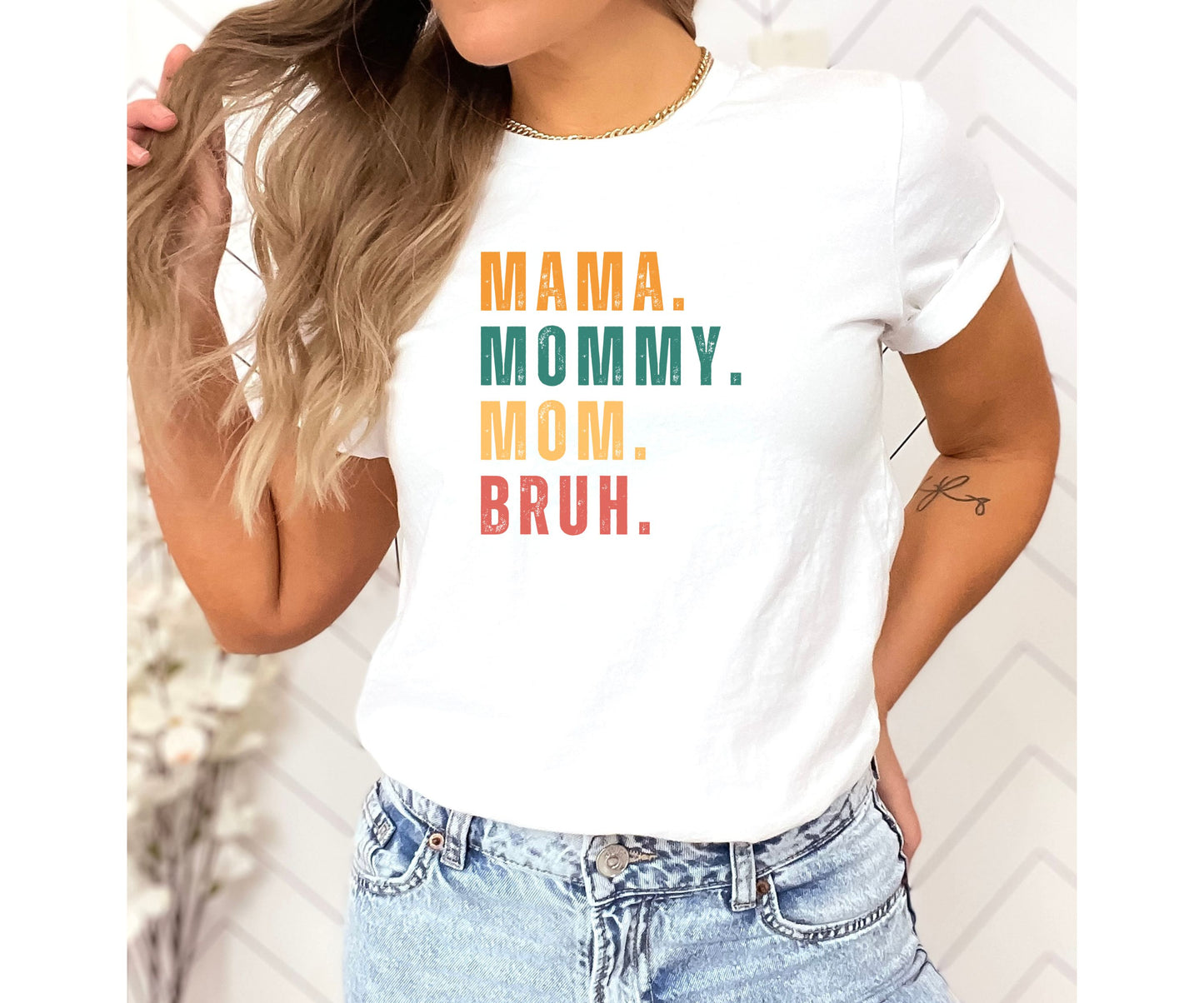 Mother’s Day T-Shirt, Sarcastic Mom Shirt, Funny Bruh Shirt, Mom Shirt