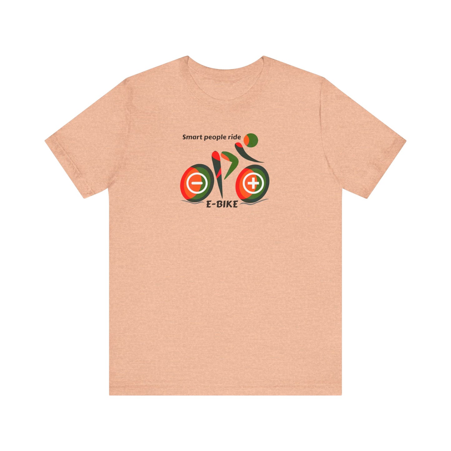 Bike T-Shirt, Smart People Ride E-Bike, E-Bike T-Shirt