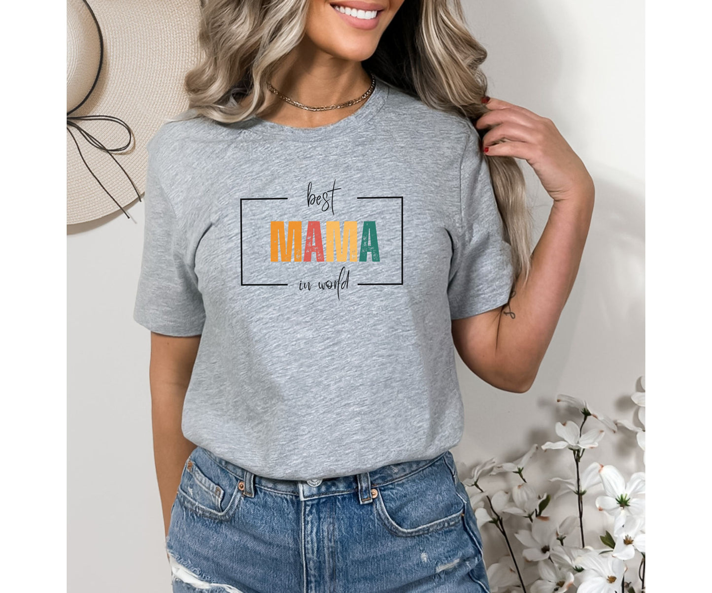 Best Mom T-Shirt, Cute Mom Shirt, Mother’s Day Gift, New Mom Gift