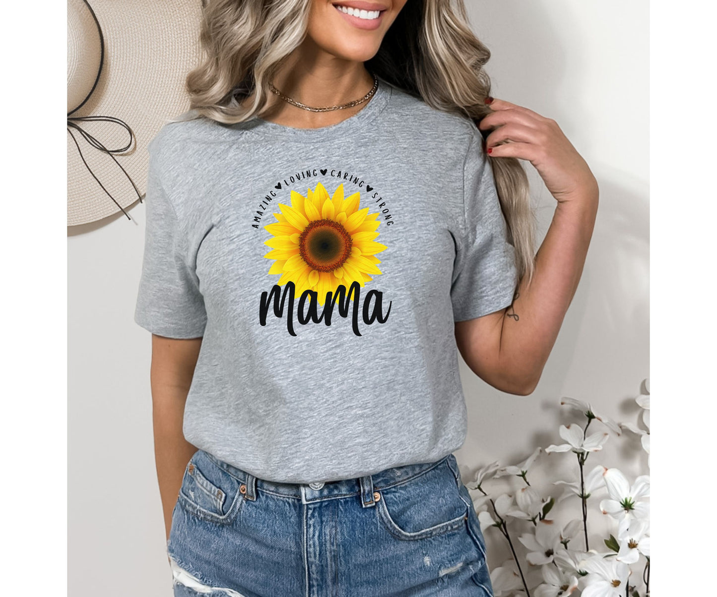 Loving Mom T-Shirt, Cute Mom Gift, Mother’s Day Gift, Mother T-Shirt